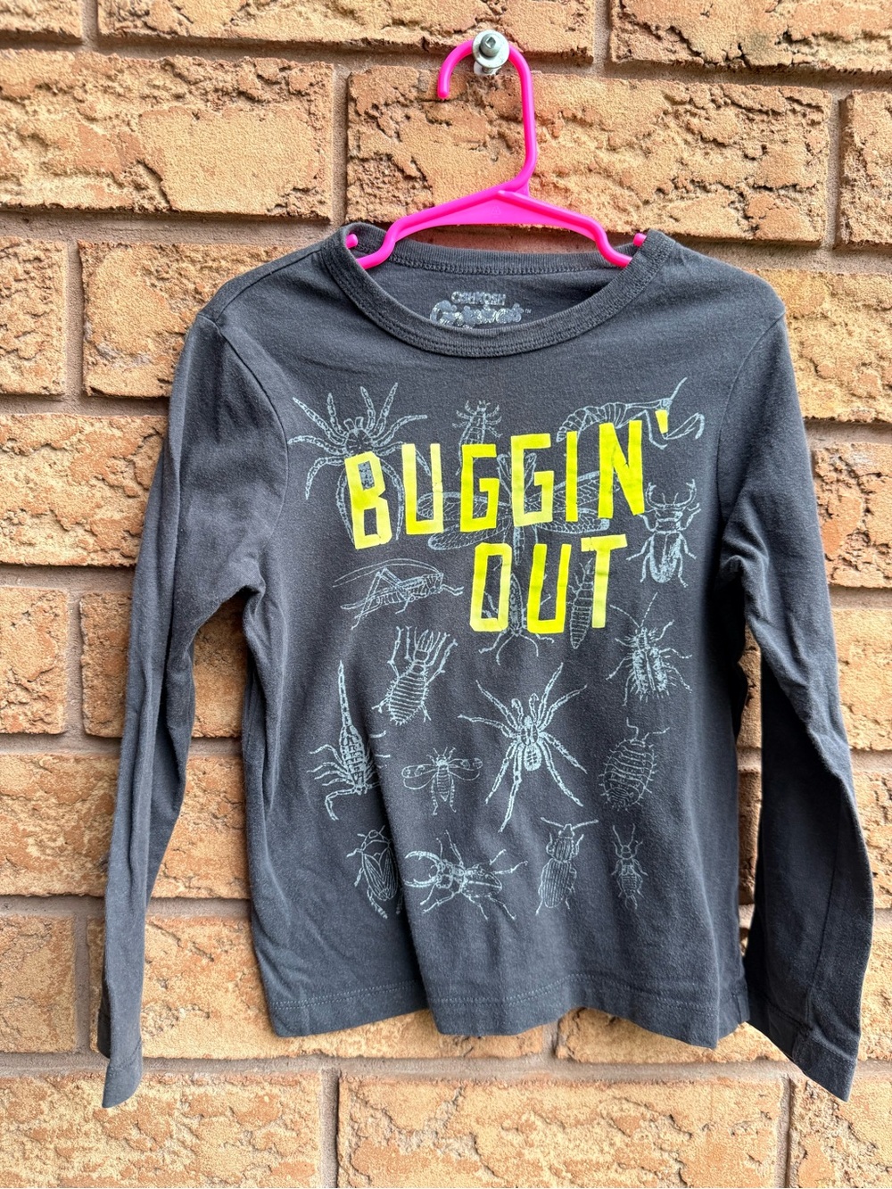 10/$25 • Osh Kosh “Buggin’ Out” Graphic Long Sleeve Top